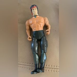 Vintage 1985 Coleco Sylvester Stallone - Rambo Force of Freedom 7" Action Figure